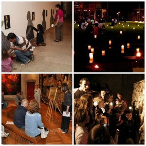 Copiii la Noaptea Muzeelor 2015 1 Collage